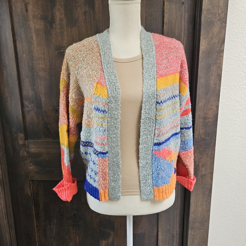 Sincerely Jules Colorful Knit Cardigan